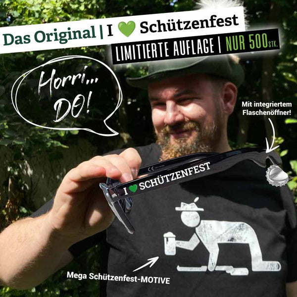 I Love Schützenfest | limitierte Sonnenbrille