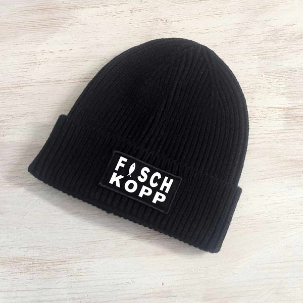 Fisch Kopp Strick Beanie