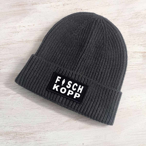 Fisch Kopp Strick Beanie