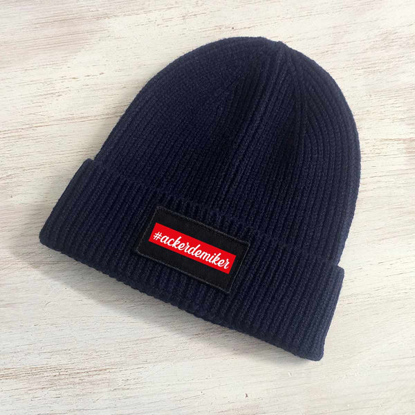 Ackerdemiker Strick Beanie