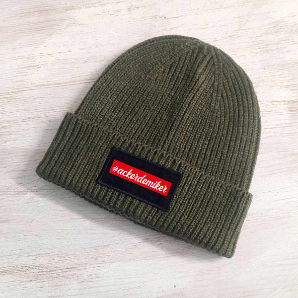 Ackerdemiker Strick Beanie