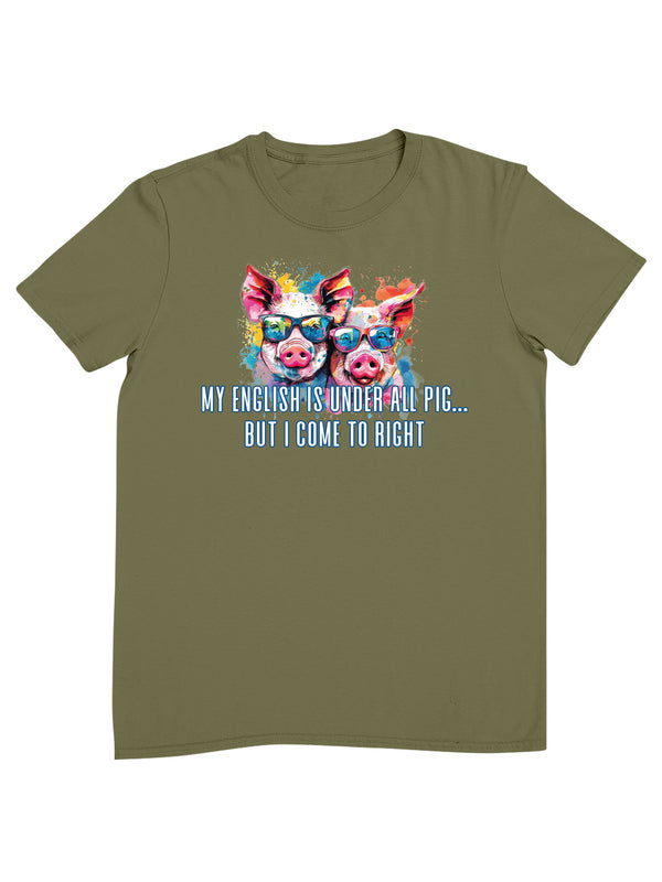 My English is | Herren T-Shirt