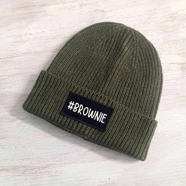 #brownie Strick Beanie