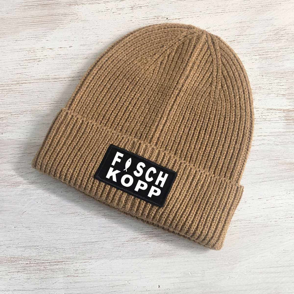 Fisch Kopp Strick Beanie