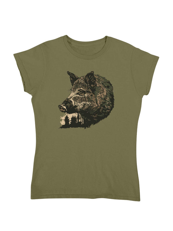 Wildschwein | Damen T-Shirt