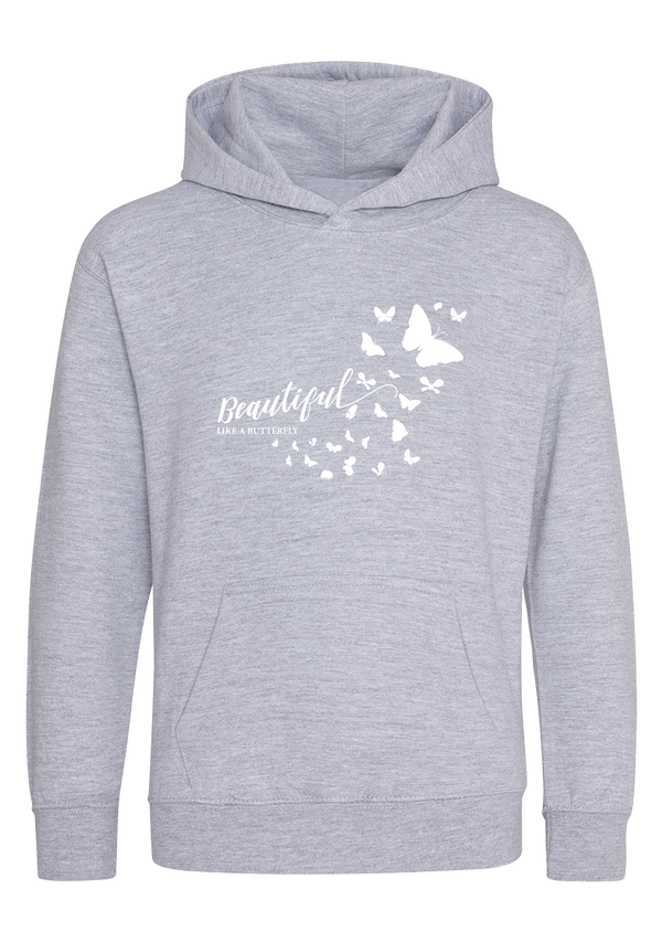 Beautiful like a Butterfly | Mädchen Hoodie