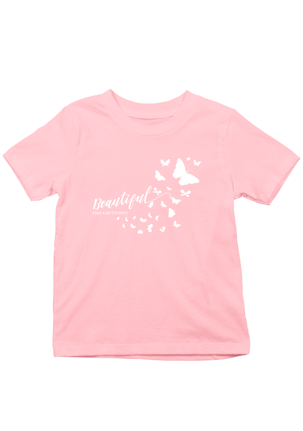 Beautiful like a Butterfly | Mädchen T-Shirt