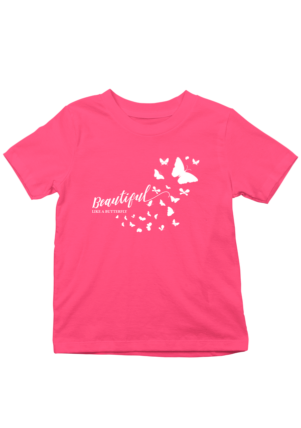 Beautiful like a Butterfly | Mädchen T-Shirt