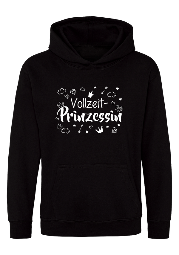 Vollzeitprinzessin | Mädchen Hoodie