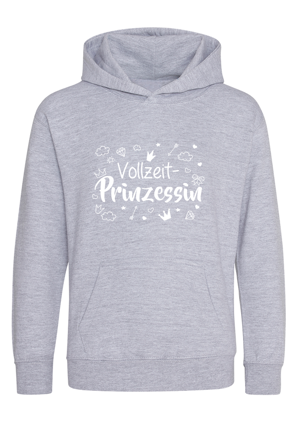 Vollzeitprinzessin | Mädchen Hoodie