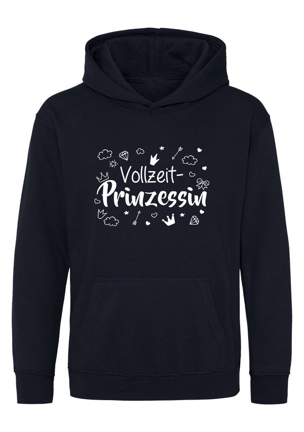 Vollzeitprinzessin | Mädchen Hoodie