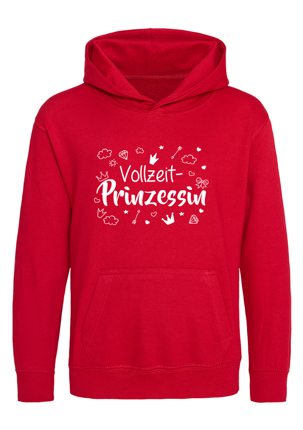 Vollzeitprinzessin | Mädchen Hoodie