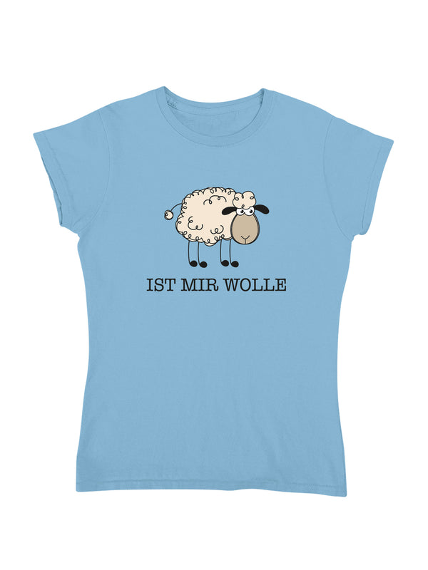 IST MIR WOLLE | Damen T-Shirt