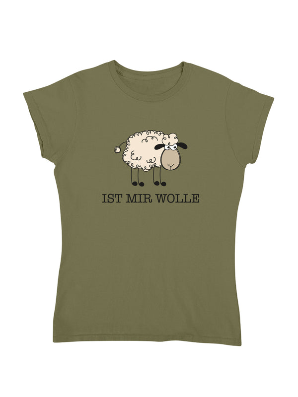 IST MIR WOLLE | Damen T-Shirt