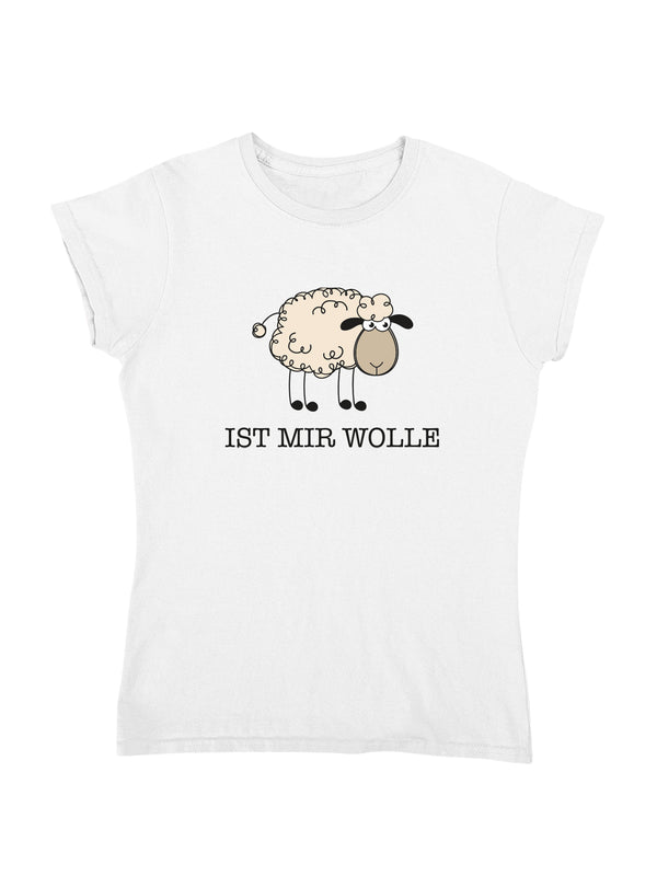 IST MIR WOLLE | Damen T-Shirt
