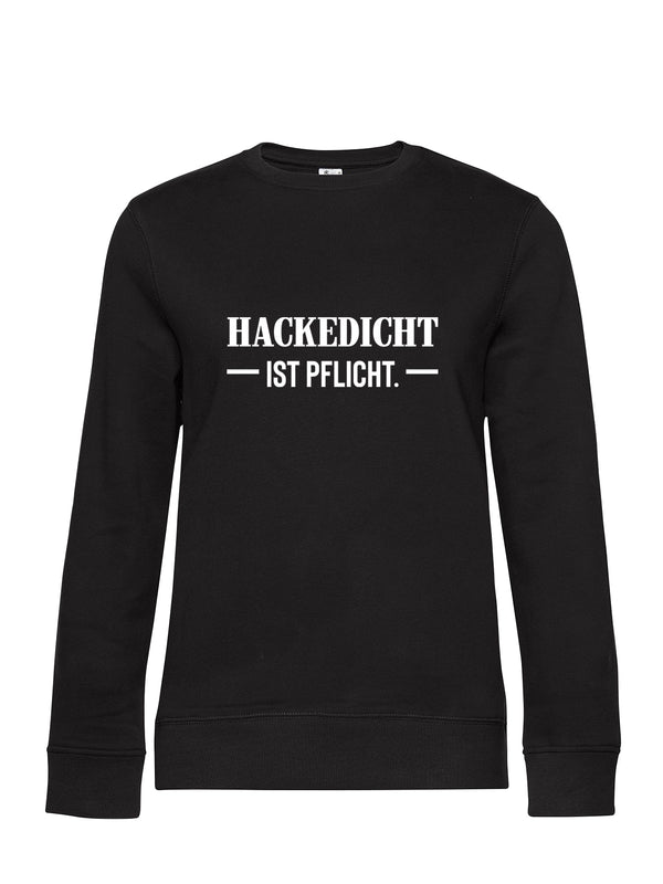 Hackedicht | Damen Sweatshirt
