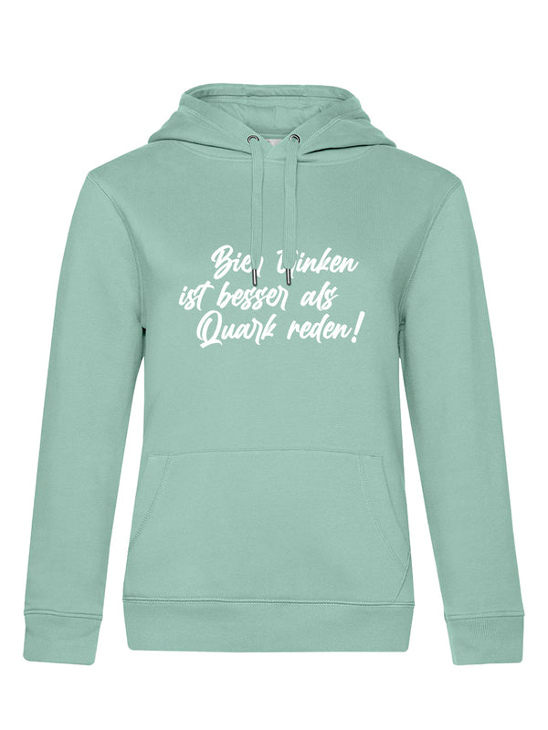 Quark reden | Damen Hoodie