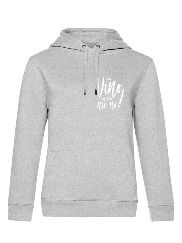 Vino nie no! | Damen Hoodie