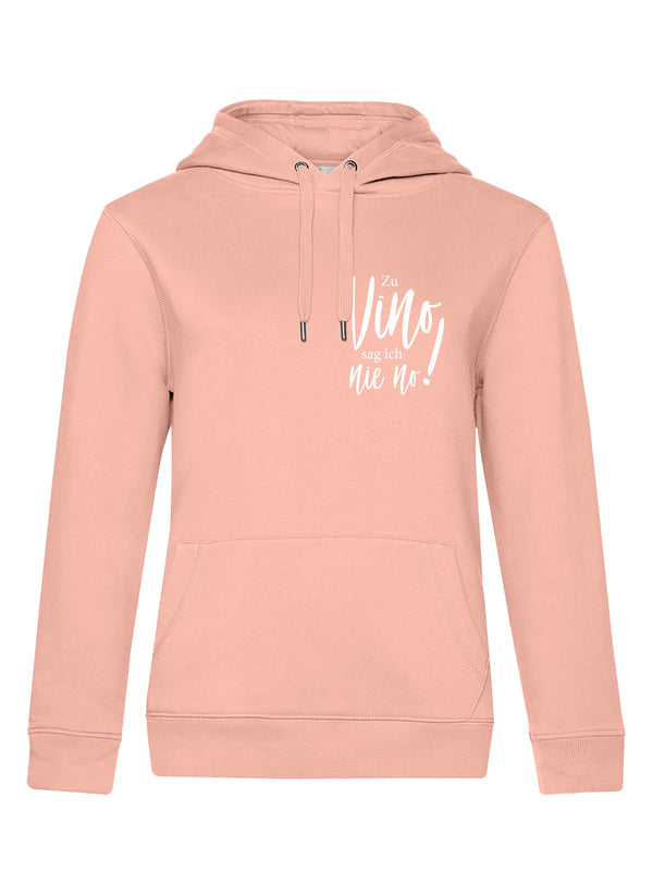 Vino nie no! | Damen Hoodie