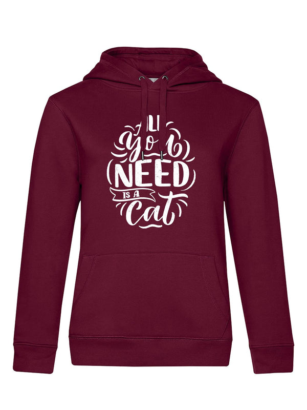 SALE - Cat Love | Damen Hoodie