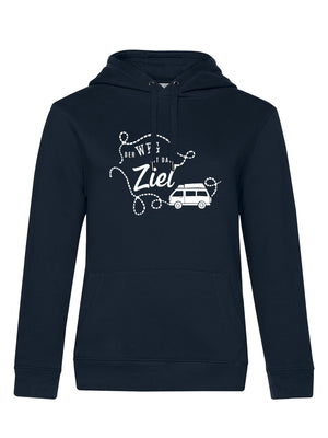 Der Weg ist das Ziel | Damen Hoodie