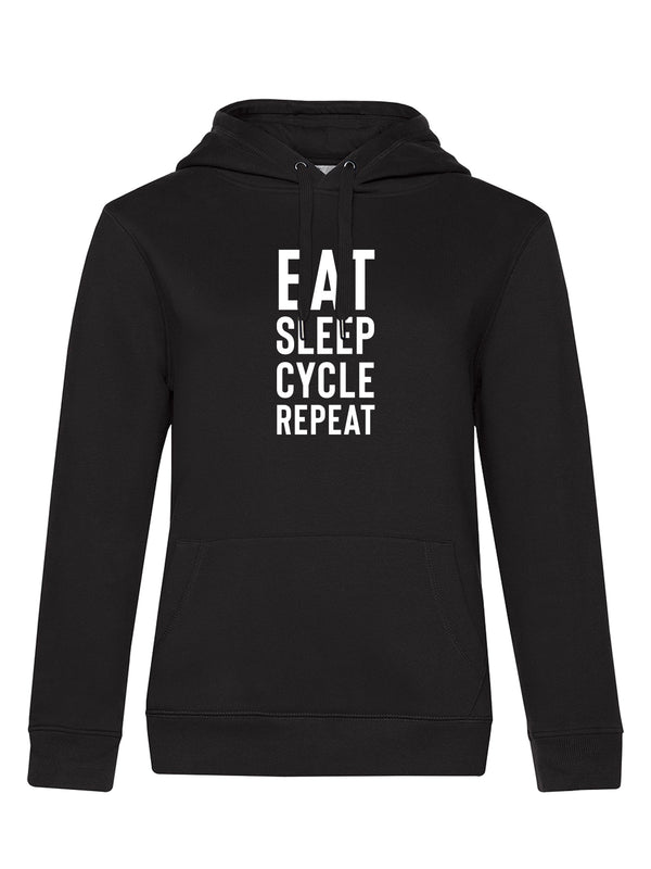 EAT SLEEP CYCLE REPEAT | Damen Hoodie