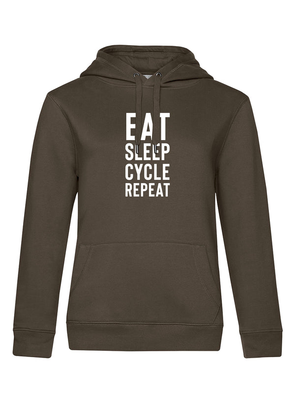 EAT SLEEP CYCLE REPEAT | Damen Hoodie