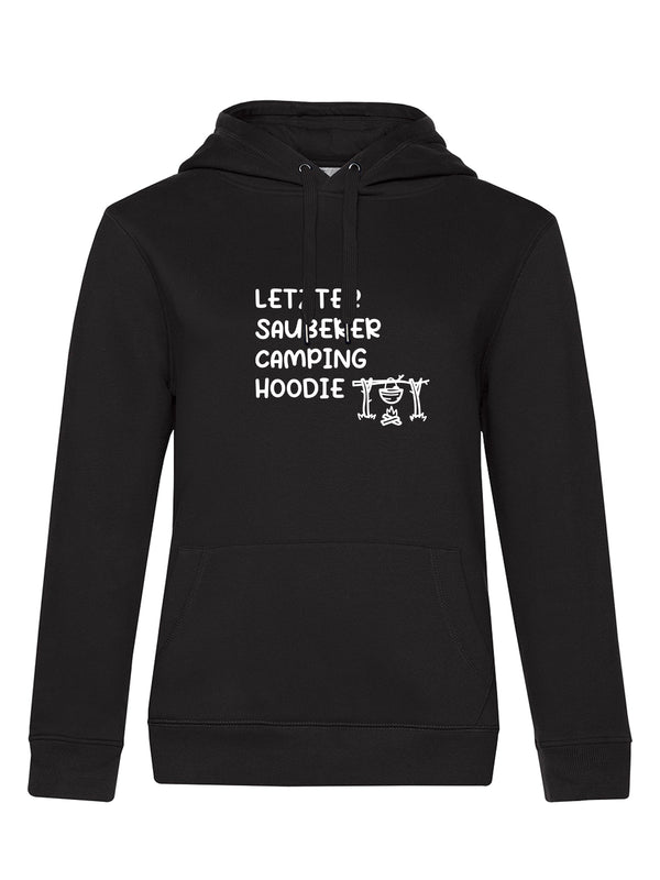 Letzter sauberer Camping Hoodie | Damen Hoodie