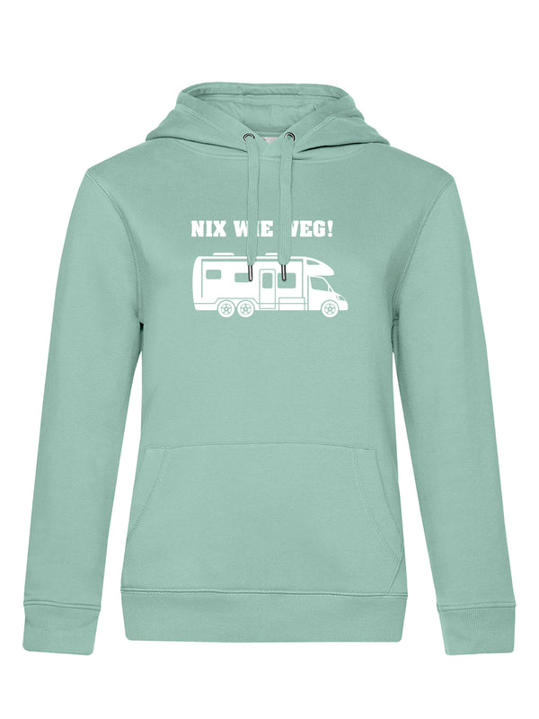 NIX WIE WEG Wohnmobil | Damen Hoodie