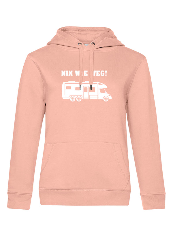 NIX WIE WEG Wohnmobil | Damen Hoodie