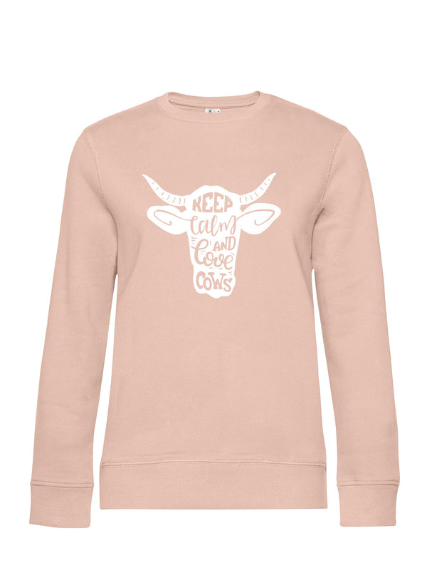 SALE - Love Cows | Damen Sweatshirt