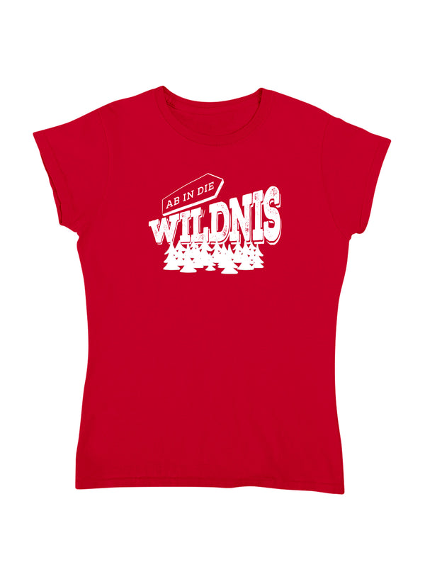 Ab in die Wildnis | Damen T-Shirt