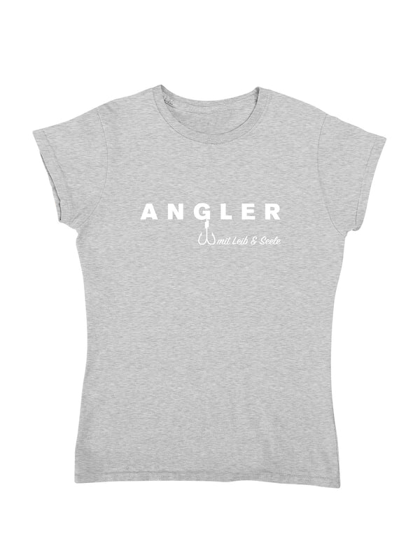 Angler mit Leib und Seele | Damen T-Shirt