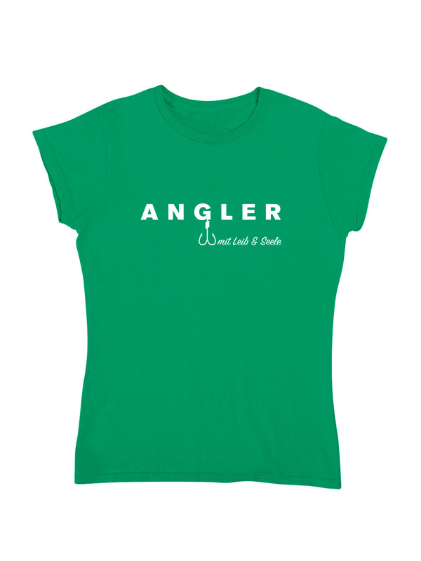 Angler mit Leib und Seele | Damen T-Shirt