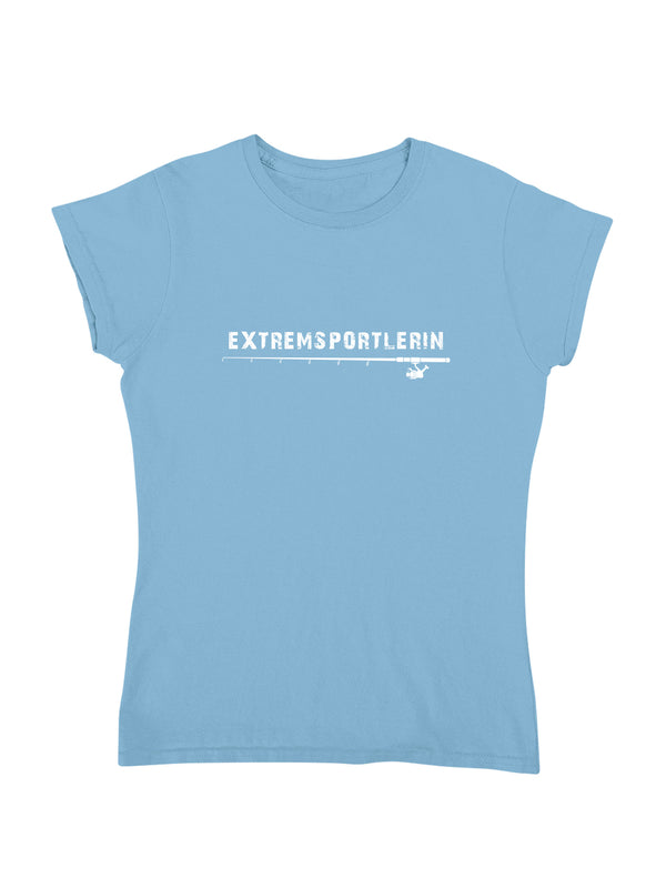 EXTREMSPORTLERIN - Angeln | Damen T-Shirt