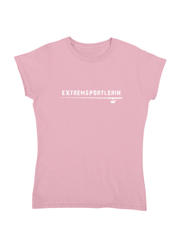 EXTREMSPORTLERIN - Angeln | Damen T-Shirt
