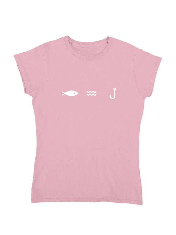 FISCH WASSER HAKEN | Damen T-Shirt