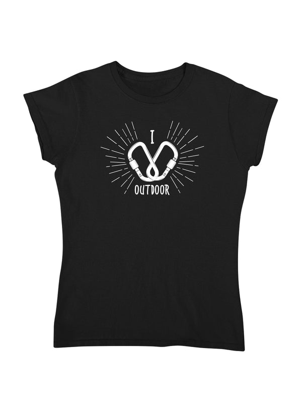 I heart Outdoor | Damen T-Shirt