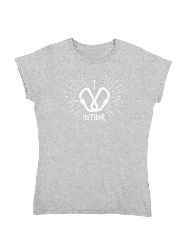 I heart Outdoor | Damen T-Shirt