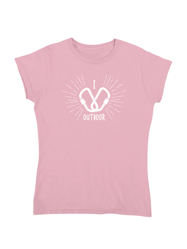 I heart Outdoor | Damen T-Shirt