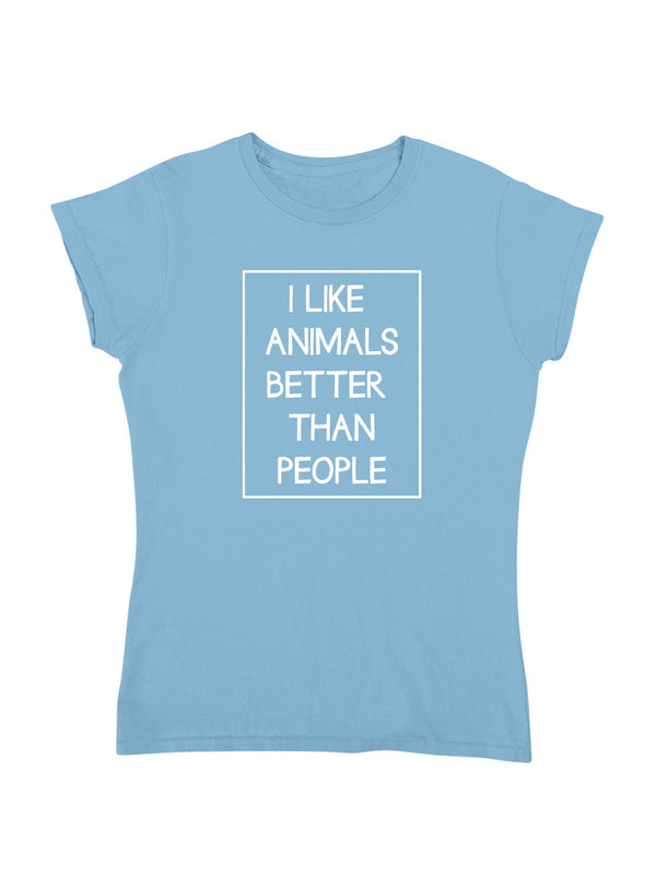 I LIKE ANIMALS | Damen T-Shirt