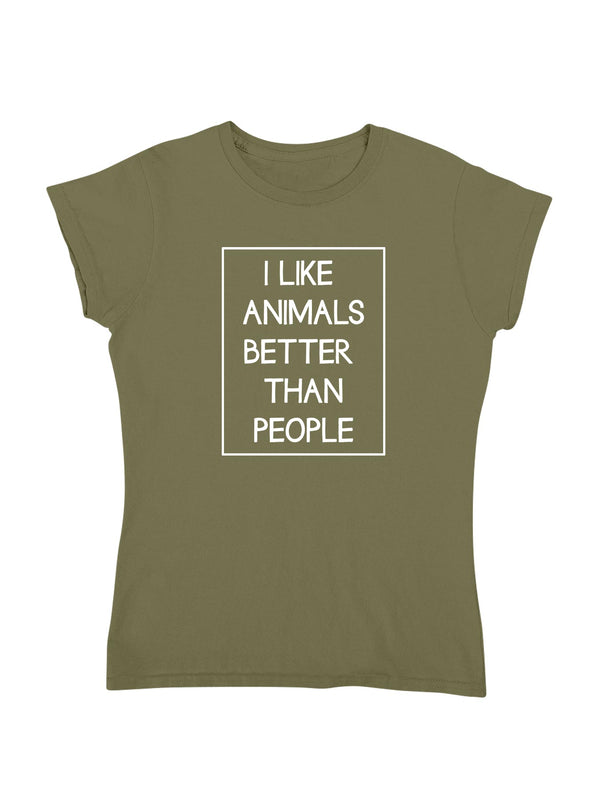 I LIKE ANIMALS | Damen T-Shirt