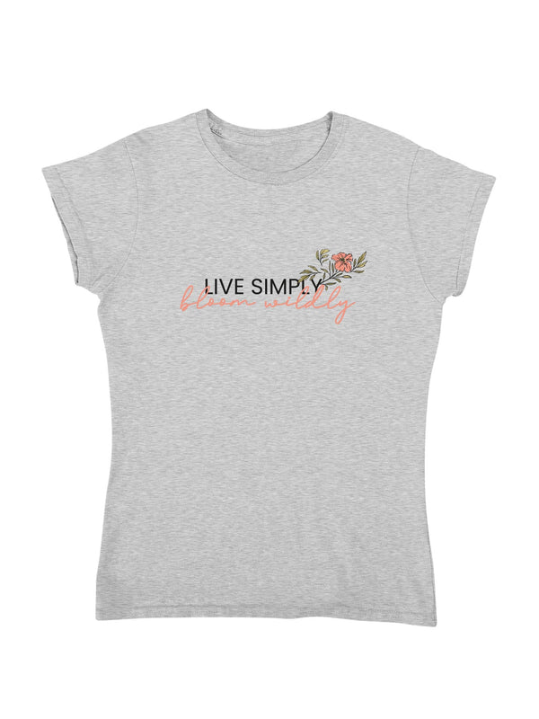 LIVE SIMPLE | Damen T-Shirt