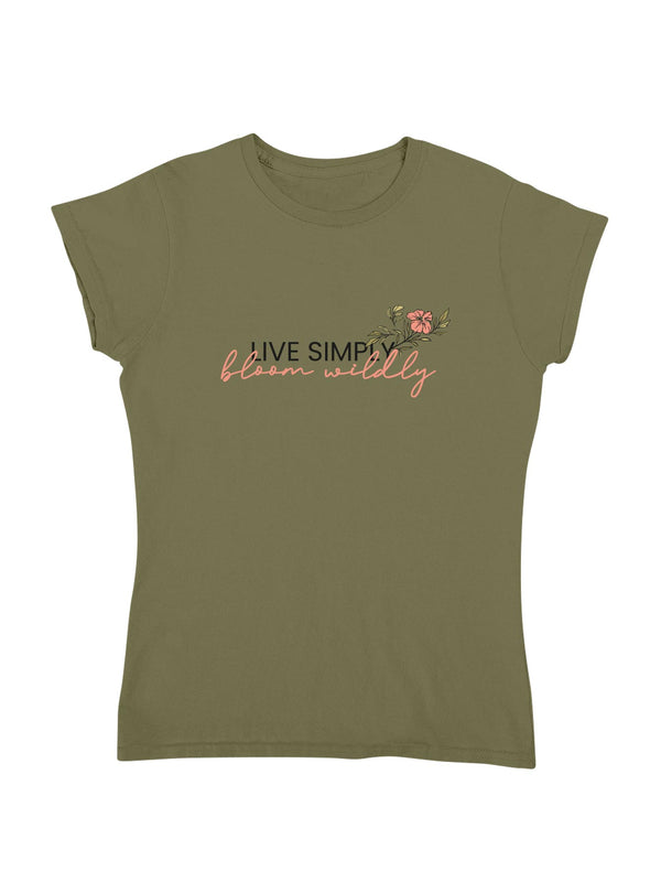 LIVE SIMPLE | Damen T-Shirt