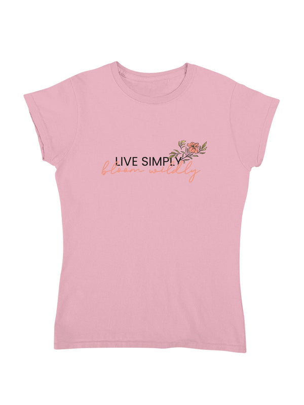LIVE SIMPLE | Damen T-Shirt
