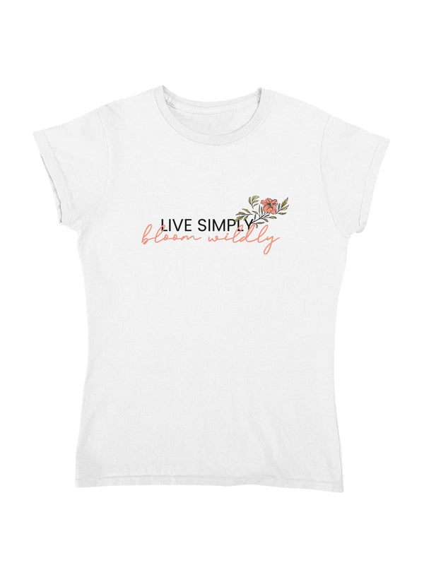 LIVE SIMPLE | Damen T-Shirt