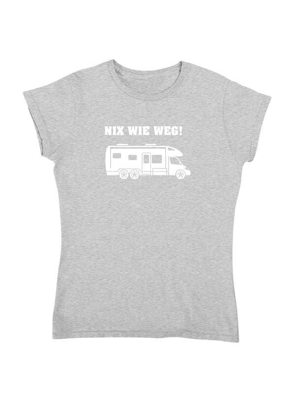 NIX WIE WEG Wohnmobil | Damen T-Shirt