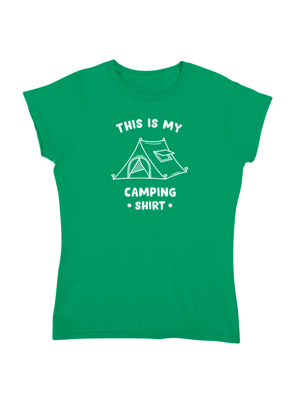 This is my Camping Shirt | Damen T-Shirt