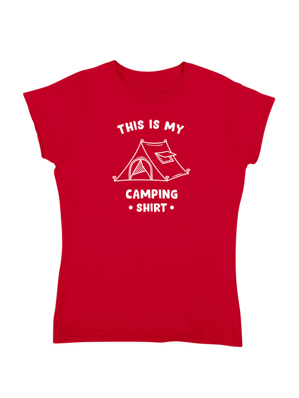 This is my Camping Shirt | Damen T-Shirt