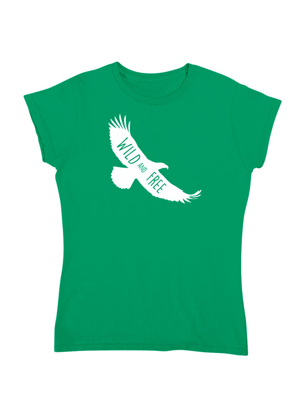 Wild and Free | Damen T-Shirt